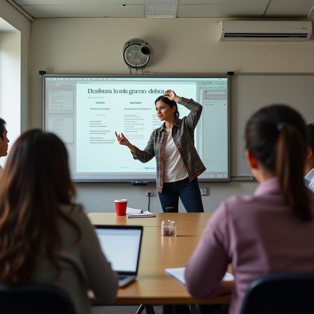 Taller de capacitación sobre valores y misión